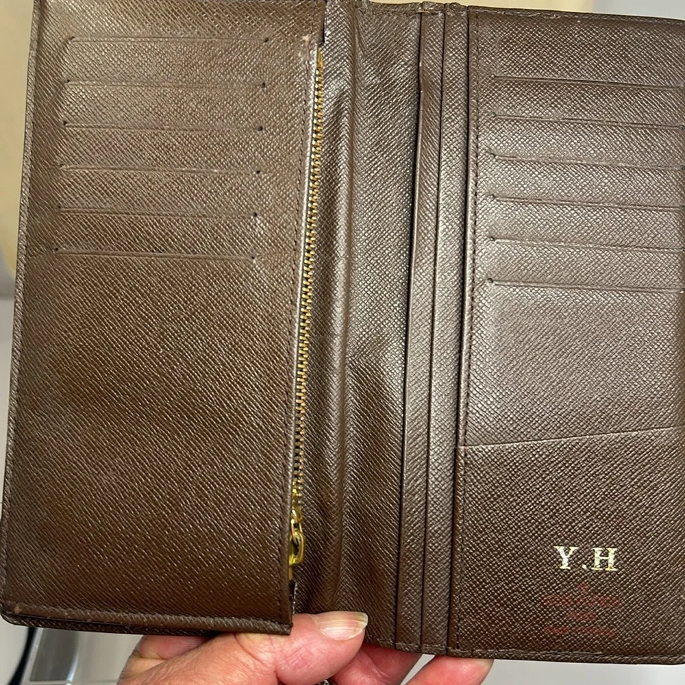 Louis Vuitton Brazza Demier Ebene Wallet